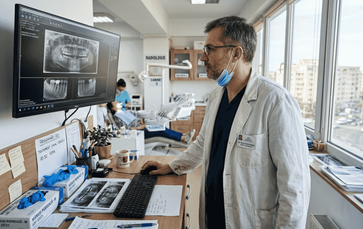 Cum gestionezi fișele radiologice dentare în București
