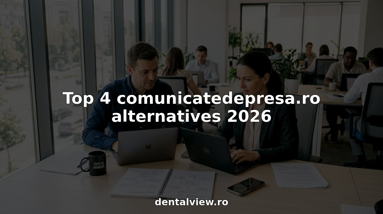 Top 4 comunicatedepresa.ro alternatives 2026