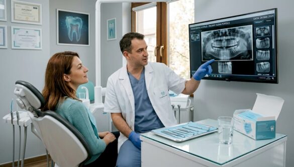 Consultație dentară modernă: pași clari și imagistică digitală